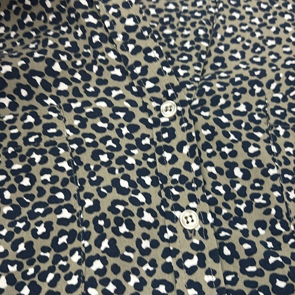 OLSEN Animal Print Top - Picture 4 of 12